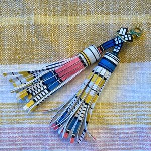 Large Multicolored Tassel for Purse or Luggage